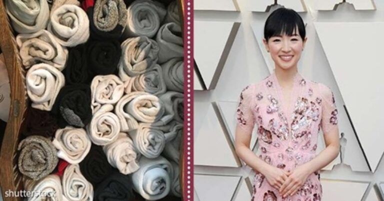 Japonė Marie Kondo pasidalino efektyviu daiktų sulankstymo metodu!