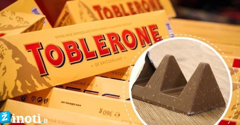 Pats metas sužinoti, kaip teisingai valgyti „Toblerone“ šokoladą