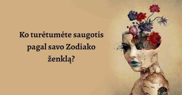 Ko turėtų saugotis kiekvienas Zodiako ženklas?