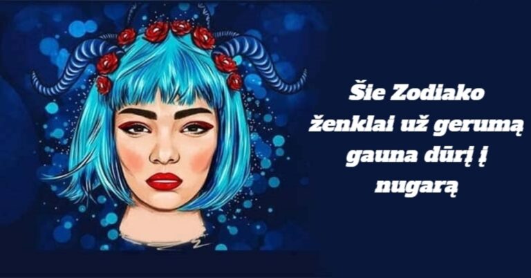 4 Zodiako ženklai, kurie už gerumą gauna dūrį į nugarą