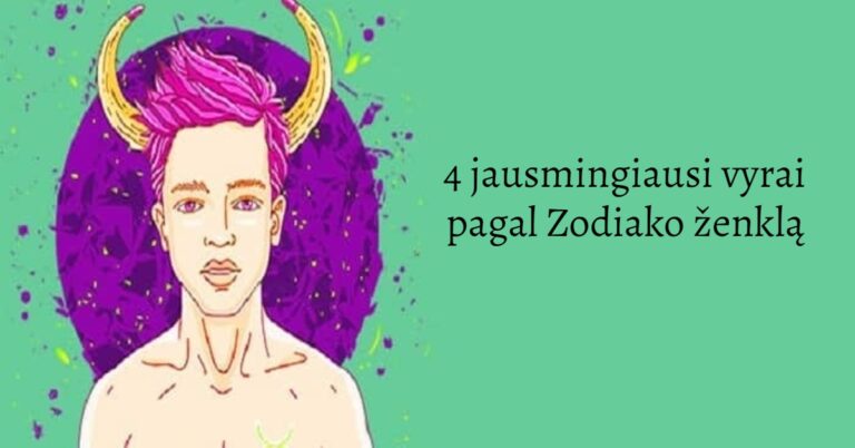 4 jausmingiausi vyrai pagal Zodiako ženklą