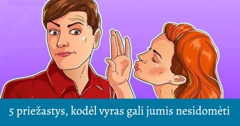 5 priežastys, kodėl vyras gali jumis nesidomėti