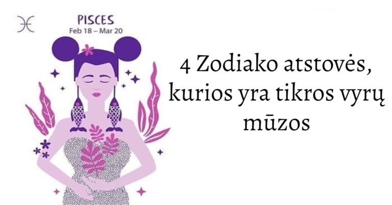 4 Zodiako atstovės, kurios yra tikros vyrų mūzos